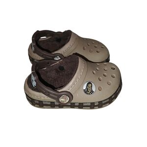 Disney Star Wars Chewbacca x Crocs Classic Lined Clogs Toddler Infant Size 6/7c